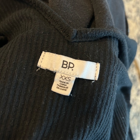 Nordstrom BP cropped black tank top size xxs - Picture 4 of 4